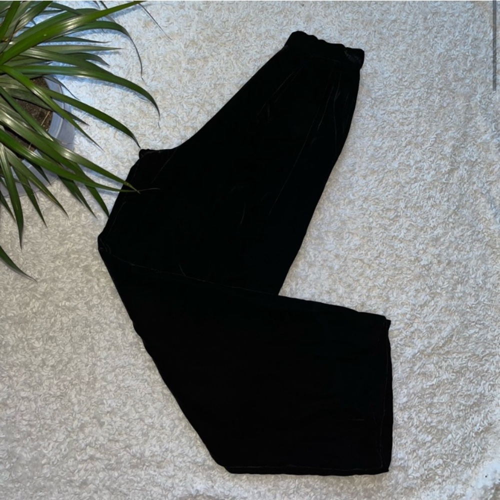 Black Velvet Pants slacks